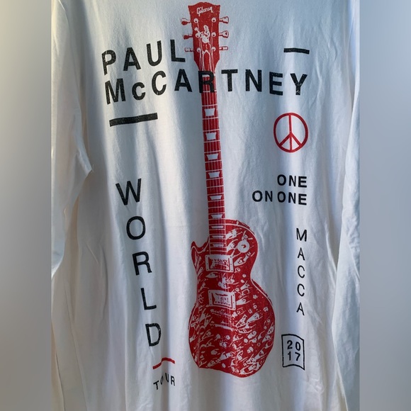 Paul McCartney 2017 Tour Shirt XL - Picture 1 of 5